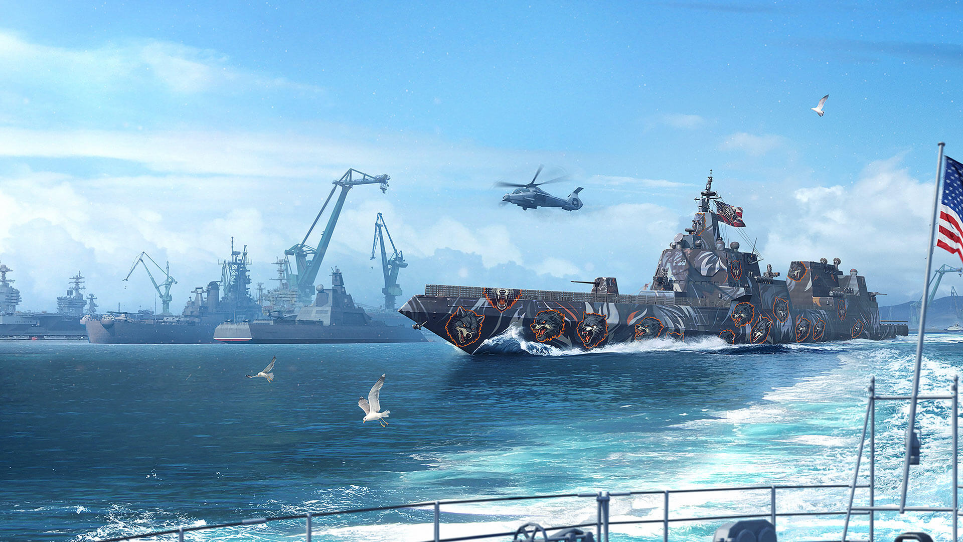 Os Melhores Jogos Offline para PC! Conheça o World of Warships, link n