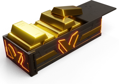 Большой Ящик с Золотом