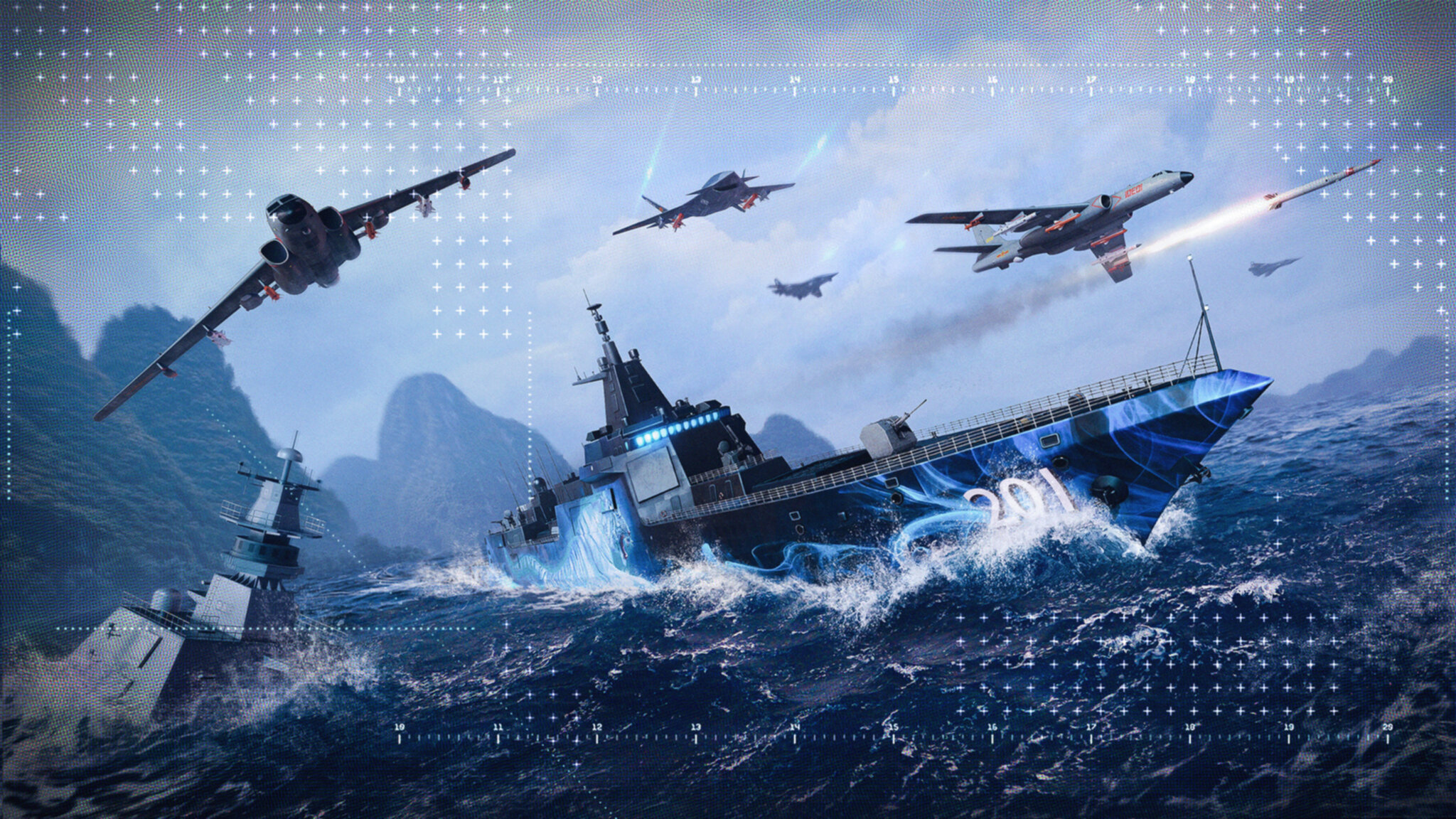 Cùng trải nghiệm những đại chiến trên Modern Warships, với những con tàu chiến đầy hiện đại và khổng lồ. Tận mắt chứng kiến những cuộc đối đầu trên biển, những trận nã pháo, tên lửa và đạn dược ầm ĩ. Điều đó sẽ khiến bạn thấy như mình đang tham gia vào một cuộc chiến thật sự. 